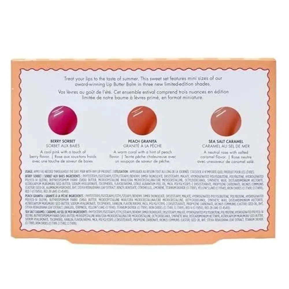 Summer Fridays Limited Edition the Sweet Summer Minis Lip Butter Balm Set